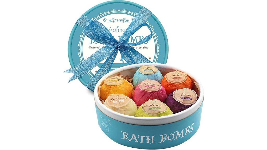aofmee bath bombs gift set