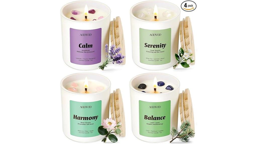 aoovoo 4 pack aromatherapy candles