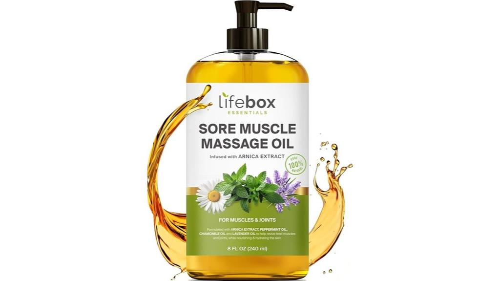 arnica massage oil 8oz