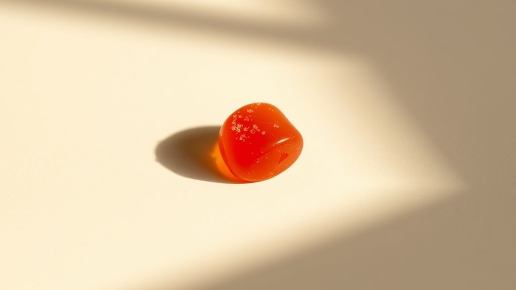 balanced bite sized cbd gummies with smooth texture