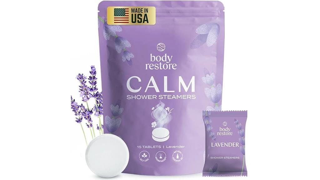 body restore shower steamers 15 pack