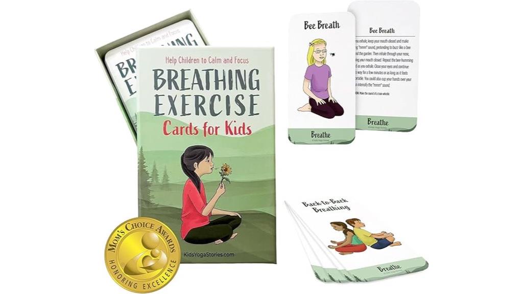breathing exercise cards for kids