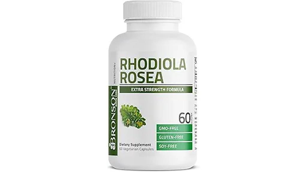 bronson rhodiola rosea capsules