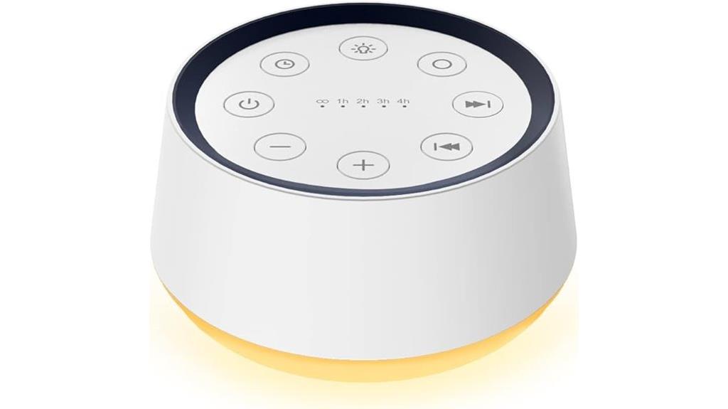 brown noise sleep machine with 30 sounds