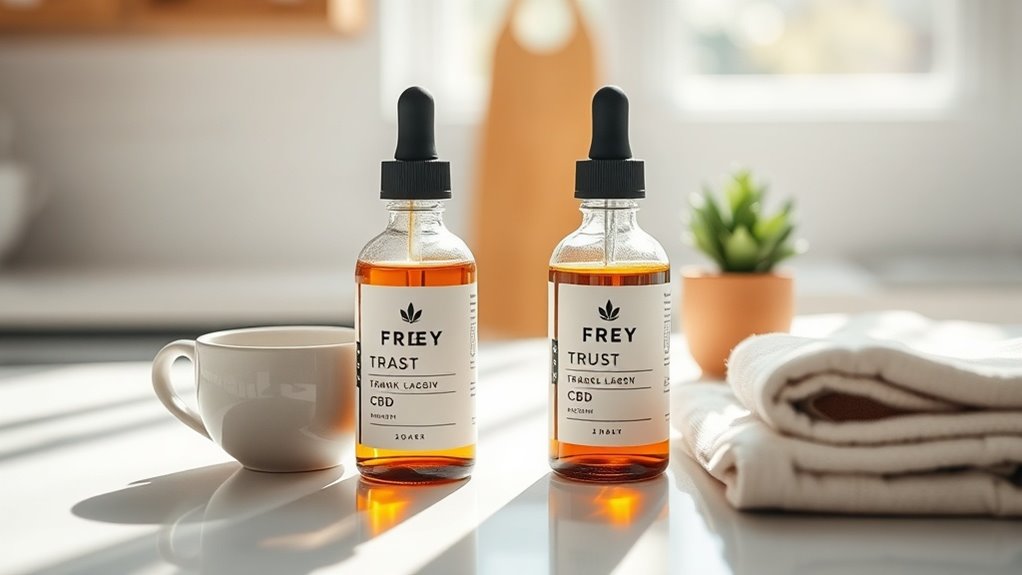 calm clean transparent cbd blend