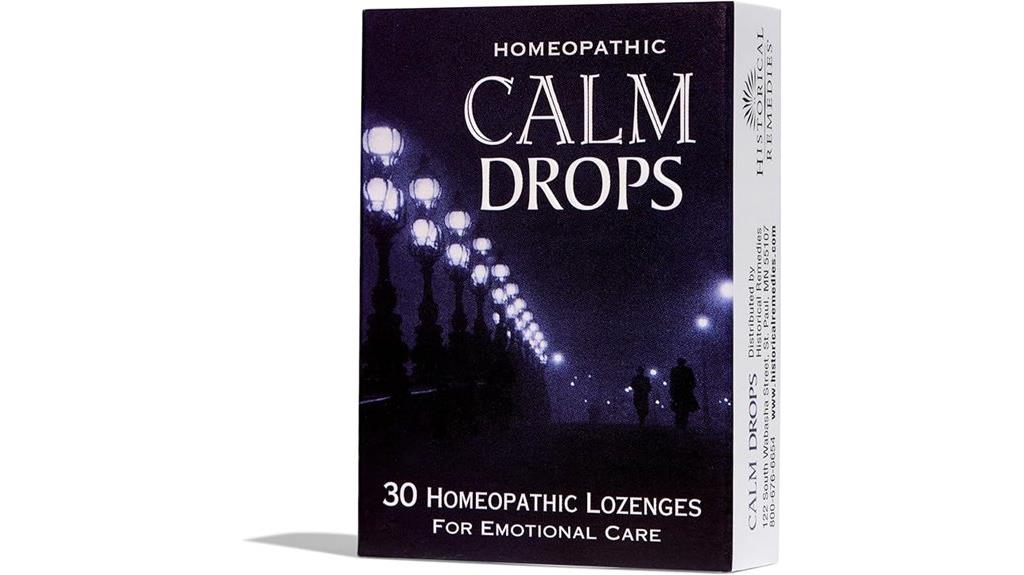 calm drops homeopathic lozenges