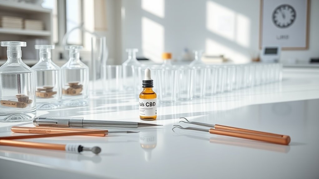 calm measured cbd routine