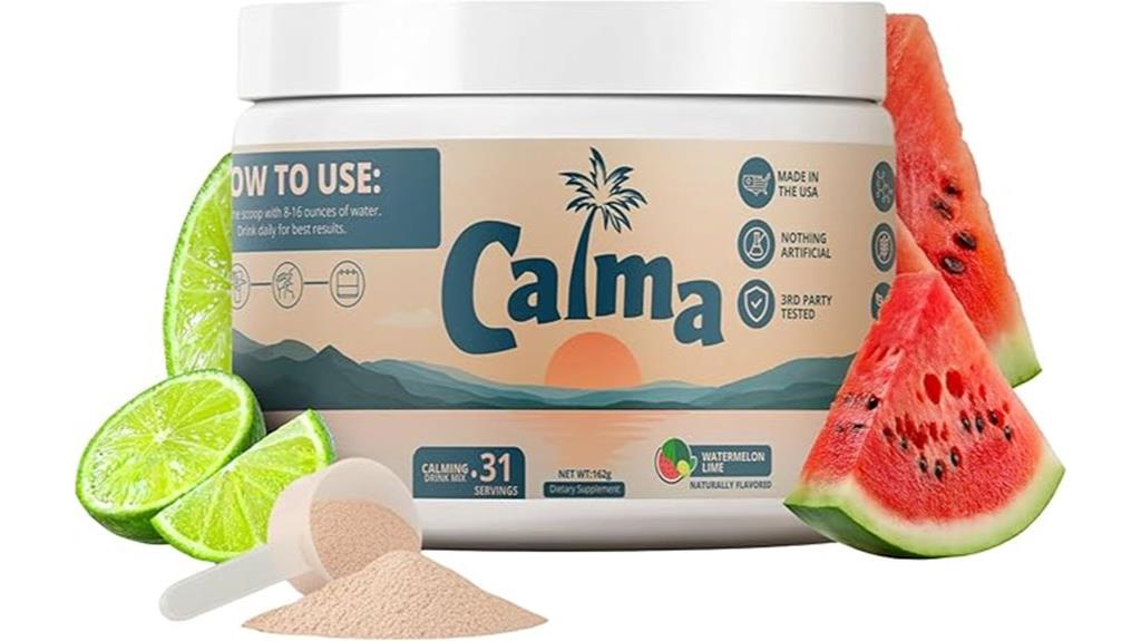 calma watermelon lime supplement