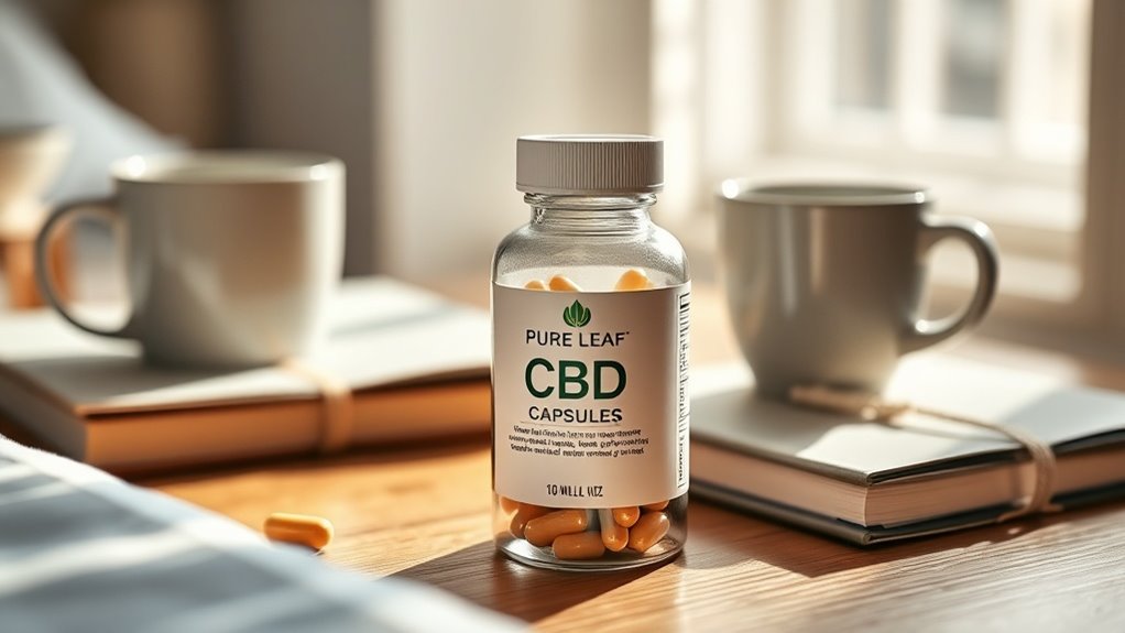 consistent daily cbd capsule routine