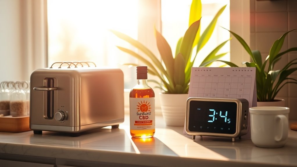 consistent timing for cbd routine