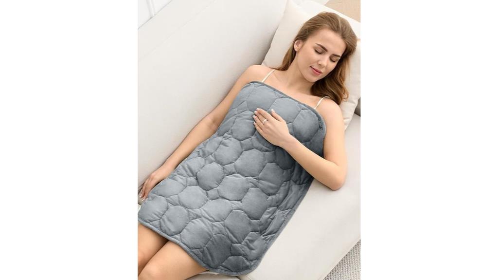 cottonblue 7lb grey blanket
