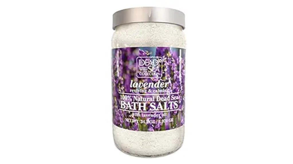 dead sea salt with lavender