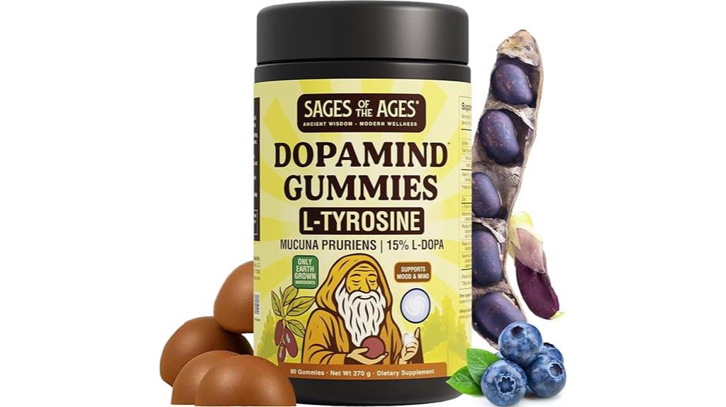 dopamind tyrosine dopamine support