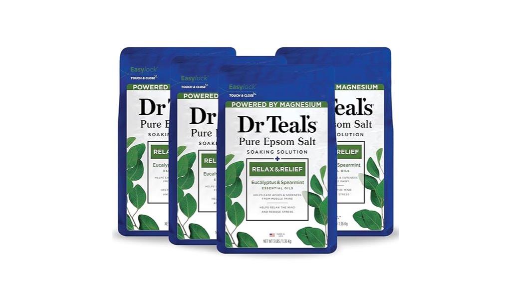 dr teal s epsom salt 4 pack