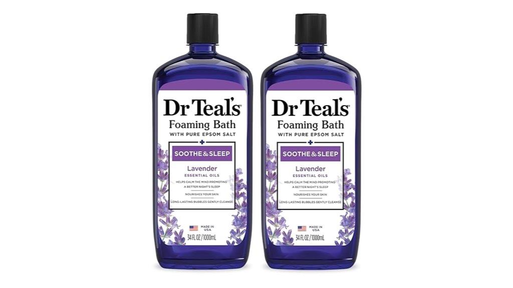 dr teal s lavender foaming bath