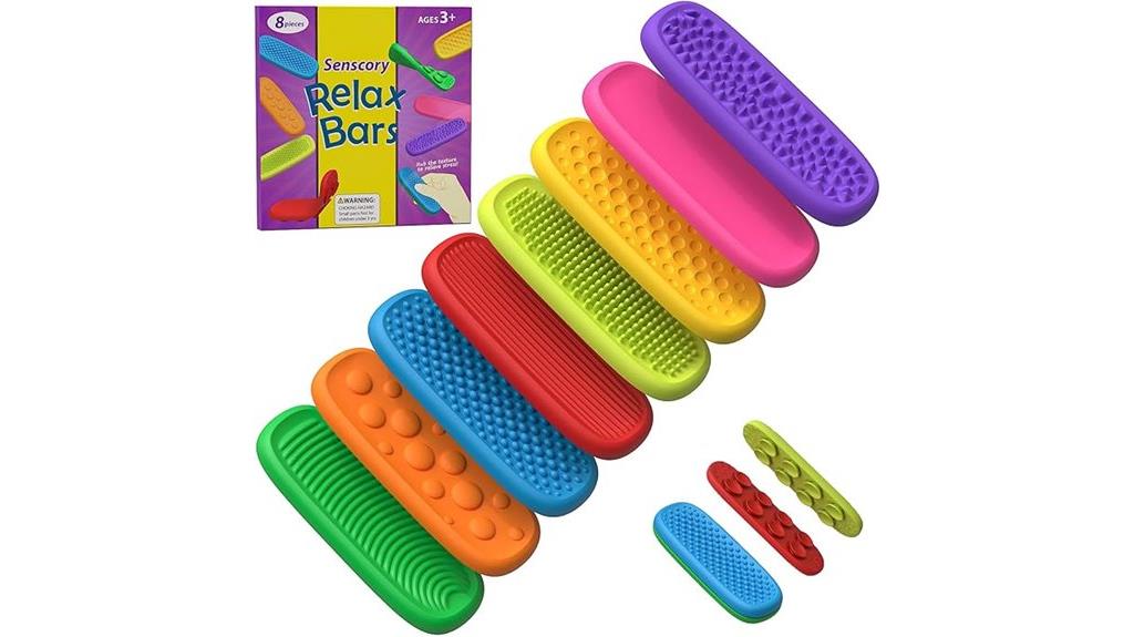 elastic silicone fidget stones for anxiety relief