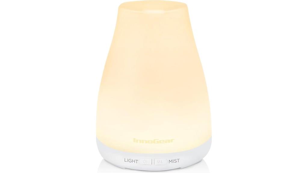 essential oil diffuser with led lights
