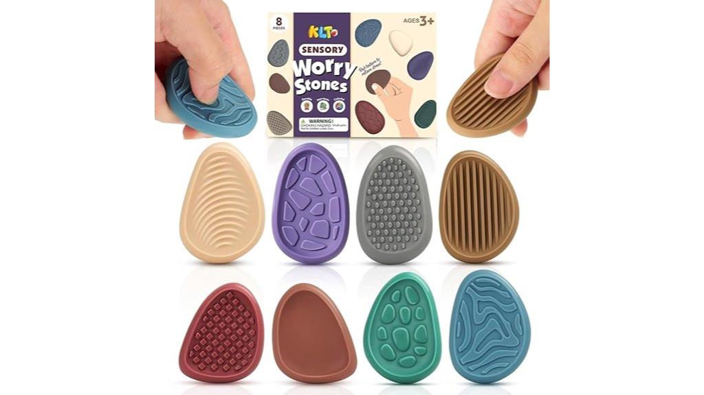 fidget stone anxiety relief pack