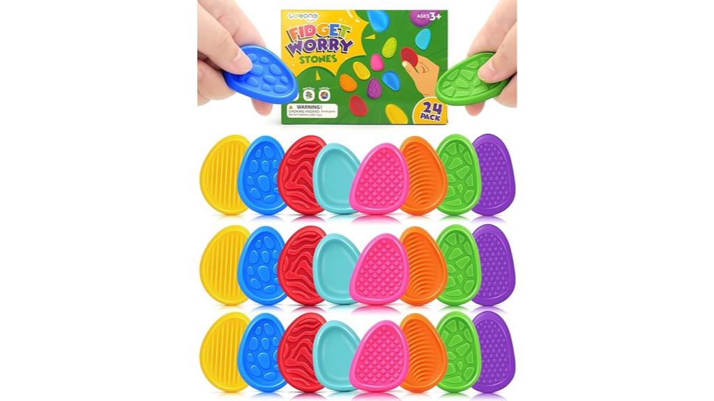 fidget stone kit 24 pack