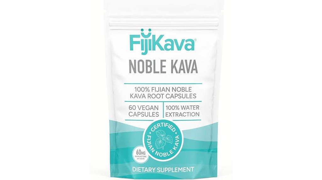 fijikava 600mg kavalactones capsules