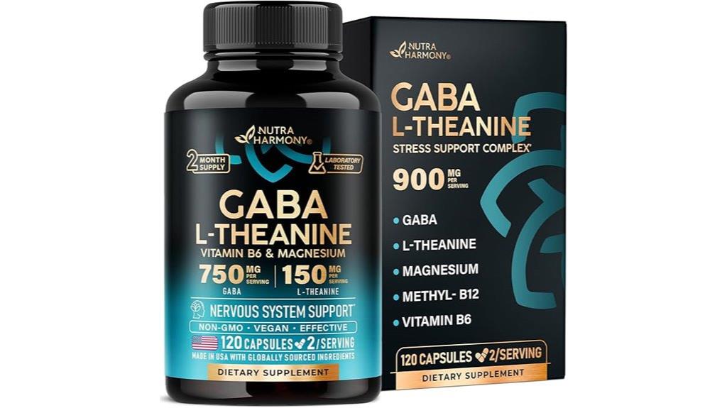 gaba l theanine supplement details