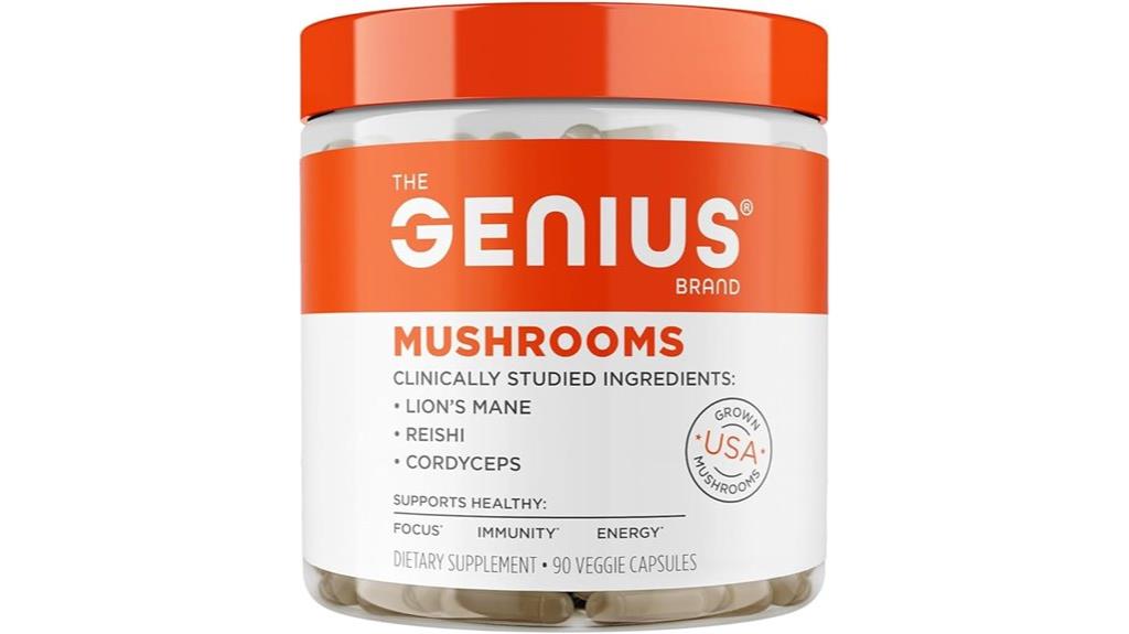 genius mushrooms immune focus energy