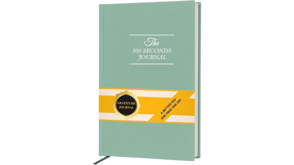 gratitude journal 300 seconds daily