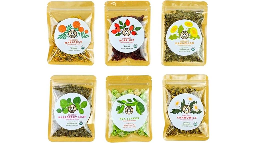 guinea pig treat sampler
