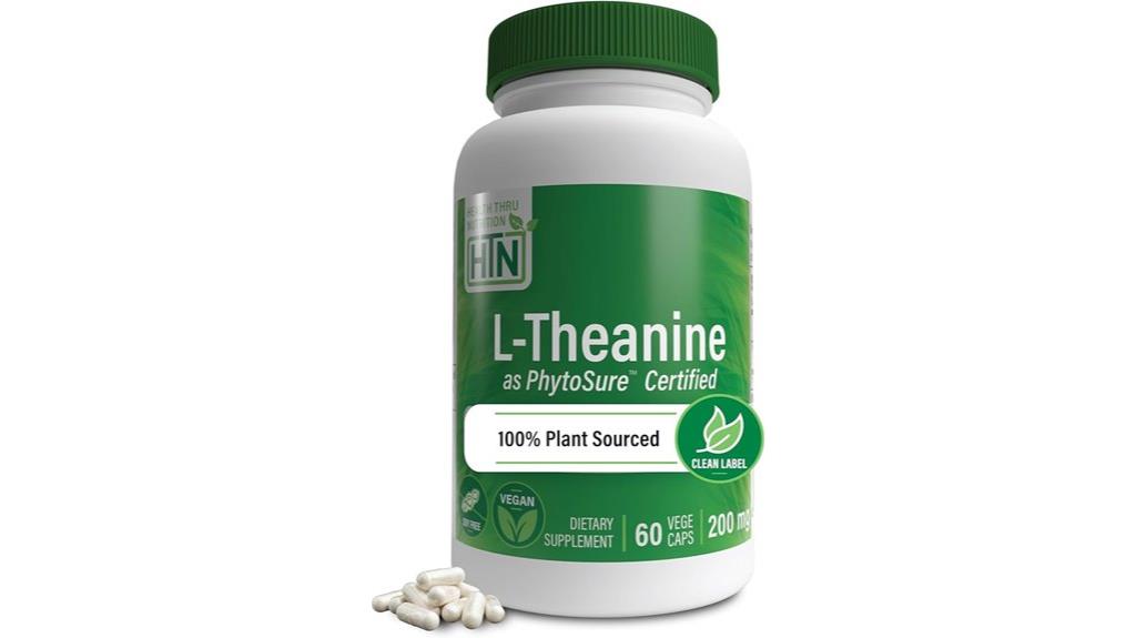 health thru nutrition l theanine