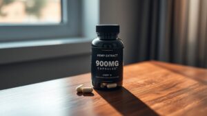 Hemp Extract 900MG CBD Capsules – High-Strength Capsules for Deep Relaxation