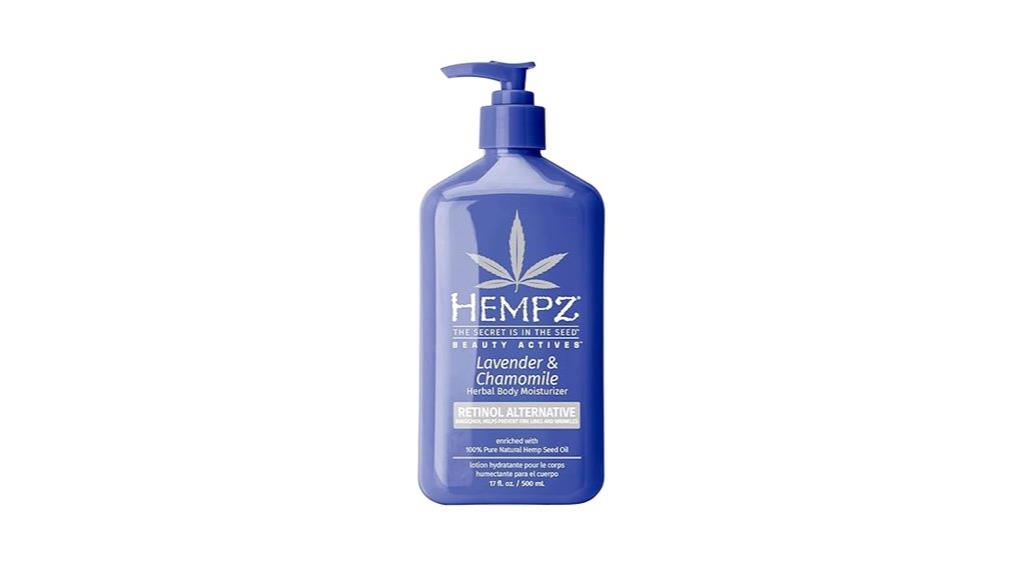 hempz lavender chamomile lotion