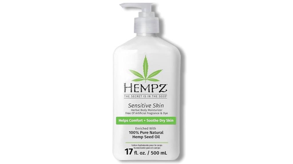 hempz sensitive skin lotion