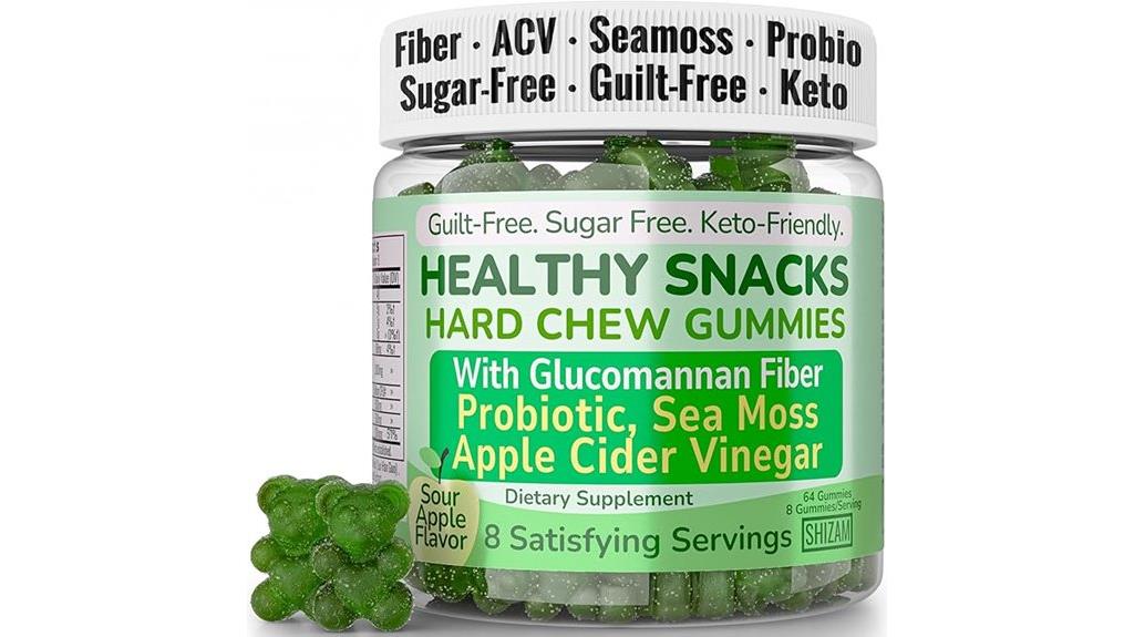 high fiber keto snack details