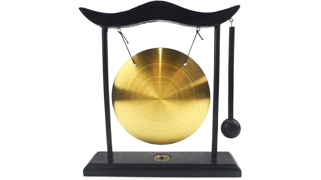 hooshing brass feng shui gong