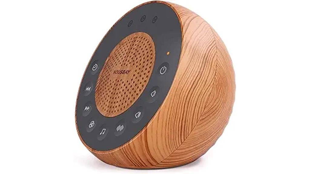 housbay wood grain sound machine