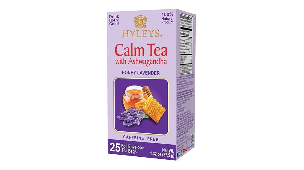 hyleys calm ashwagandha tea