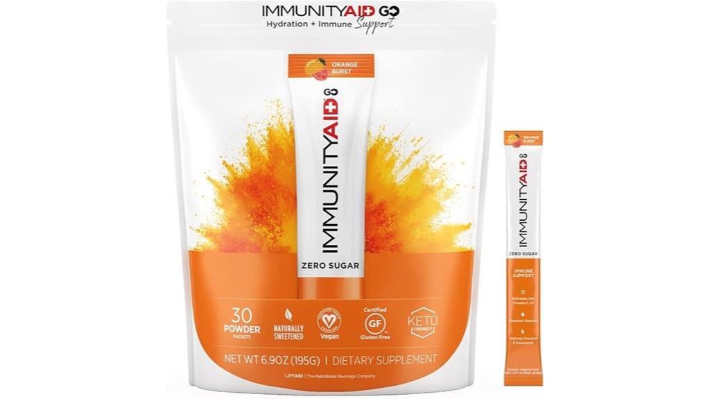 immunity aid go hydration packets