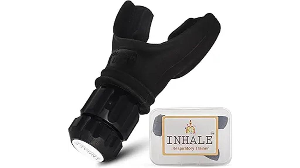 inhale respiratory trainer adjustable resistance