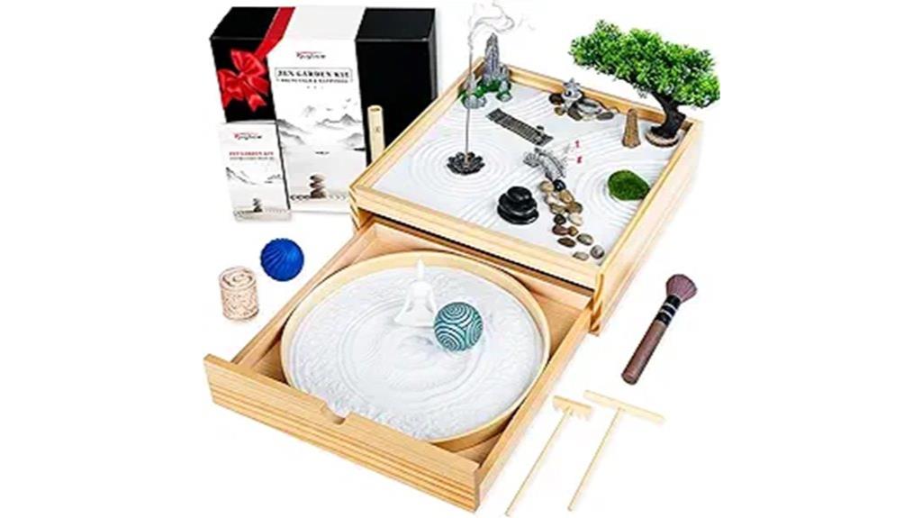 japanese zen desk garden kit