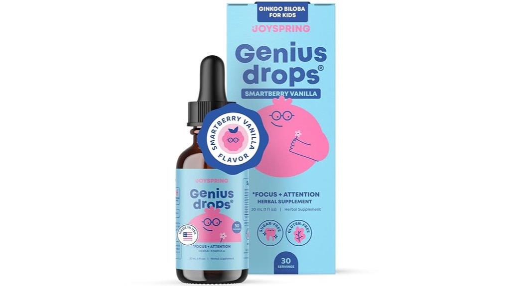 joyspring genius drops smartberry vanilla
