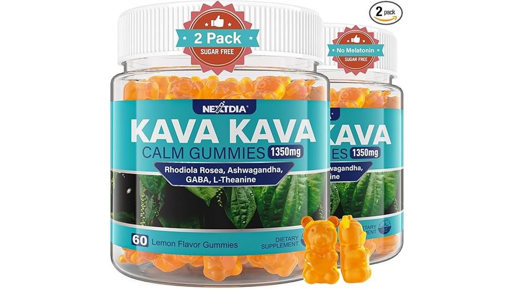 kava kava gummies with rhodiola