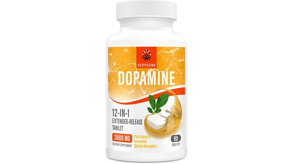 kroppssund natural dopamine tablets