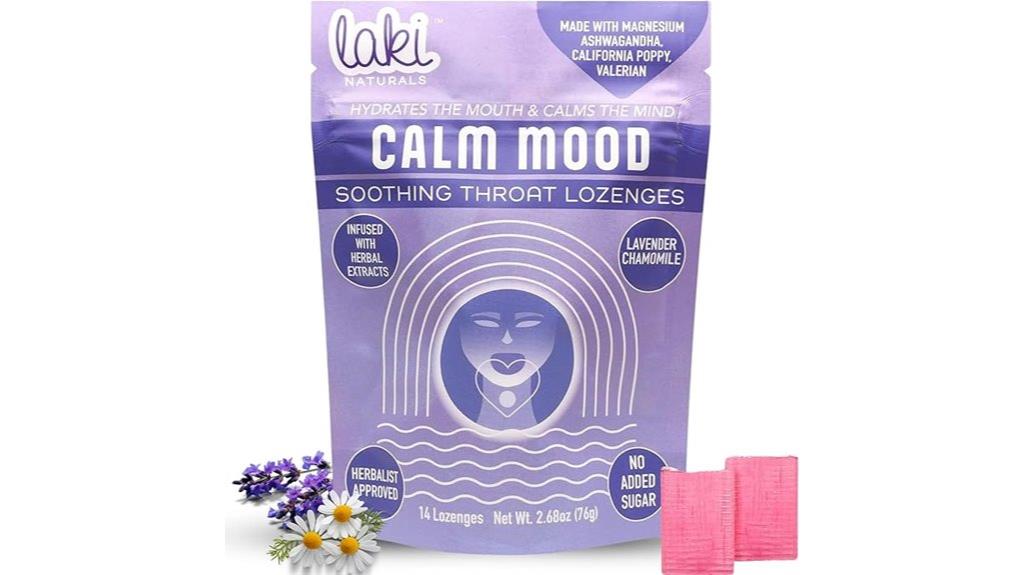 laki naturals lavender calm lozenges