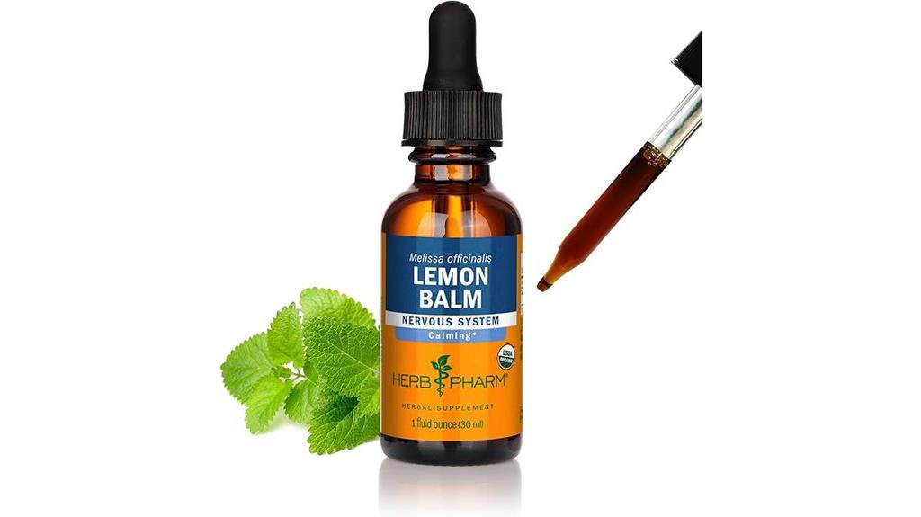 lemon balm liquid extract