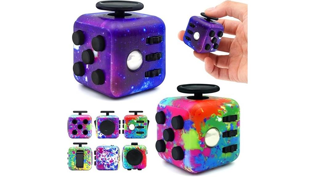 lollyx fidget toy cube 2 pack