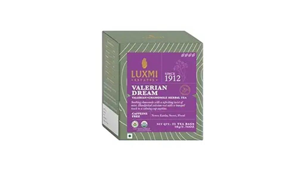 luxmi valerian dream sleep tea