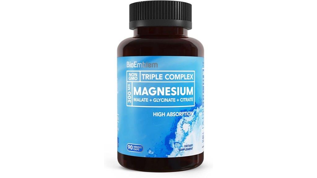 magnesium glycinate malate citrate capsules