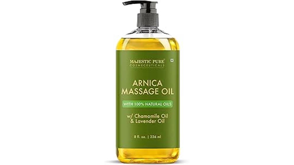 majestic pure arnica massage oil