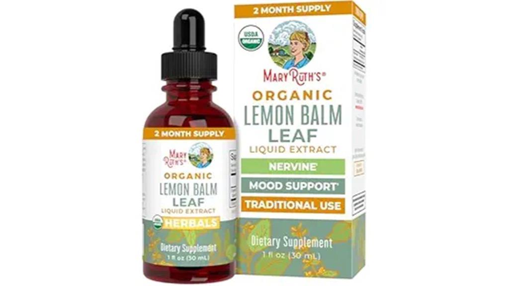 maryruth lemon balm extract
