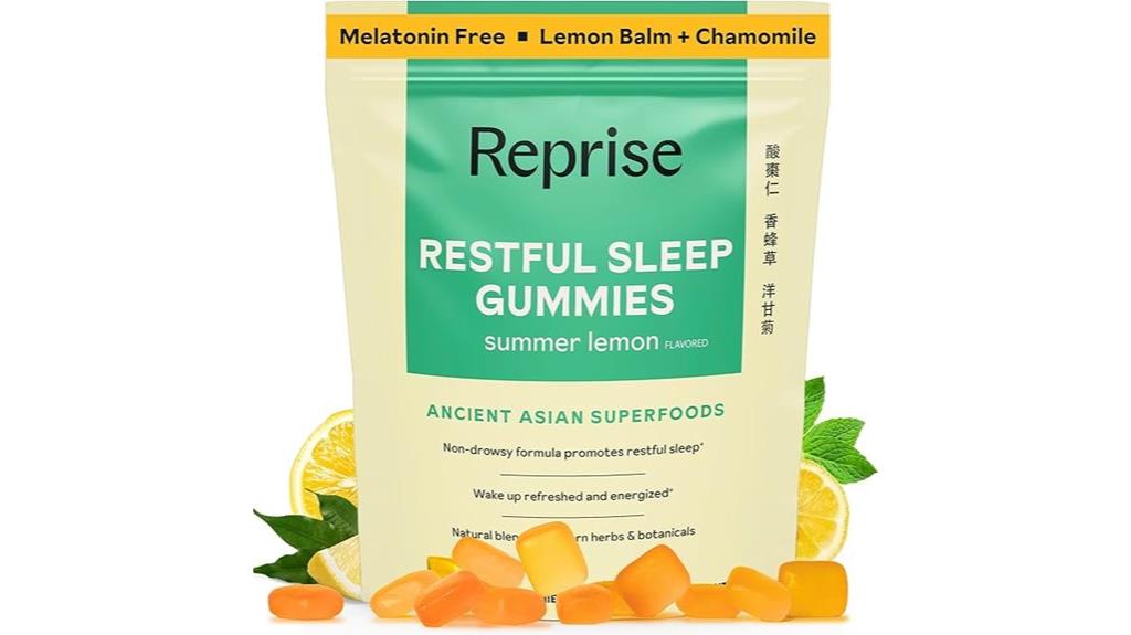 melatonin free natural sleep aid gummies